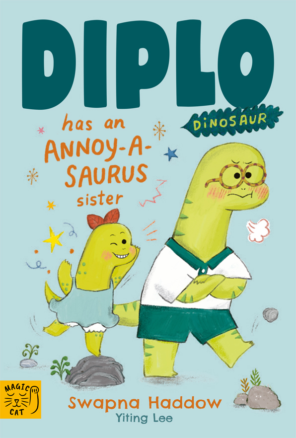 Diplo Dinosaur Has an Annoyasaurus Sister